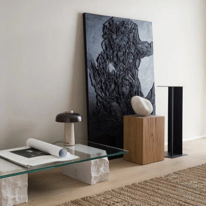 Lampe NordicGlow | Pierre & Métal, LED Intégrée