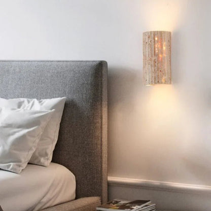 Applique Murale Lithos | Pierre Naturelle Wabi Sabi, Éclairage LED