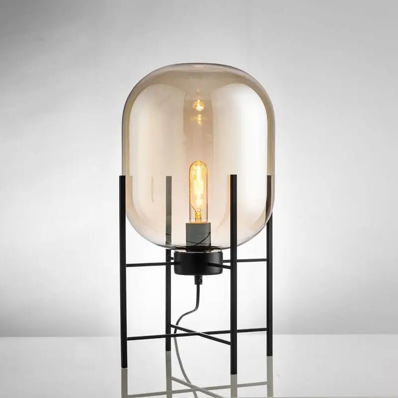 Lampe de Chevet et Lampadaire en boule de Verre Design | Globea