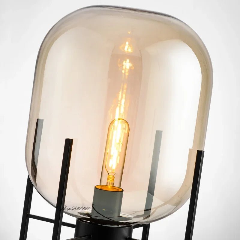 Lampe de Chevet et Lampadaire en boule de Verre Design | Globea