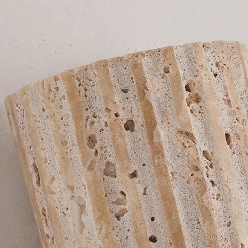 Applique Murale Lithos | Pierre Naturelle Wabi Sabi, Éclairage LED