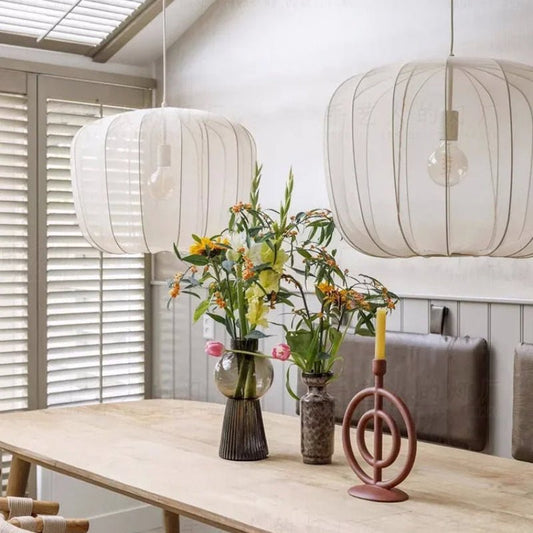 Suspension Luminaria Moderne en Tissu | Design Minimaliste