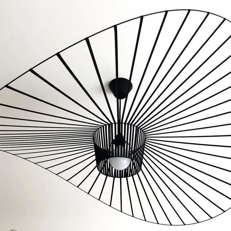 Lustre LED Noir Luminara | Suspension Design Moderne et Industrielle