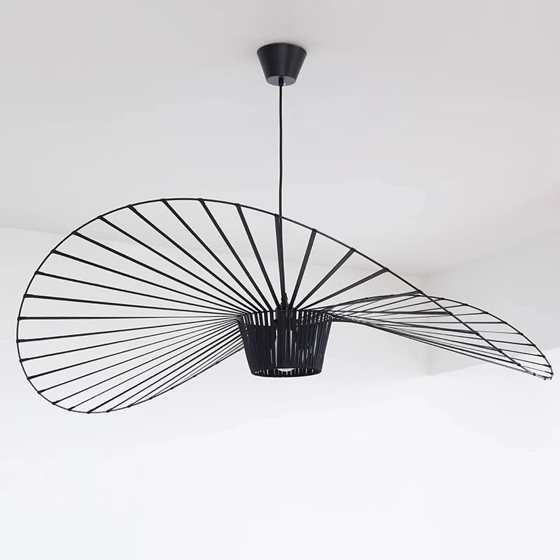 Lustre LED Noir Luminara | Suspension Design Moderne et Industrielle