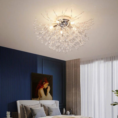 Plafonnier Cristal Éclat Design | NordikGlow