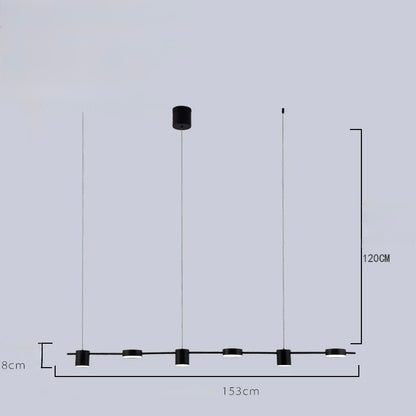 Plafonnier LED en Métal Noir ou Doré | Lustramod