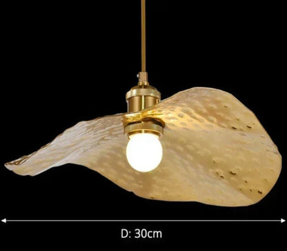 Suspension Chinoise Feuilles de Lotus | Lian