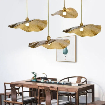 Suspension Chinoise Feuilles de Lotus | Lian