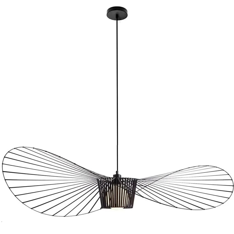 Lustre LED Noir Luminara | Suspension Design Moderne et Industrielle