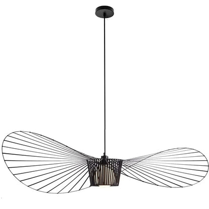Lustre LED Noir Luminara | Suspension Design Moderne et Industrielle