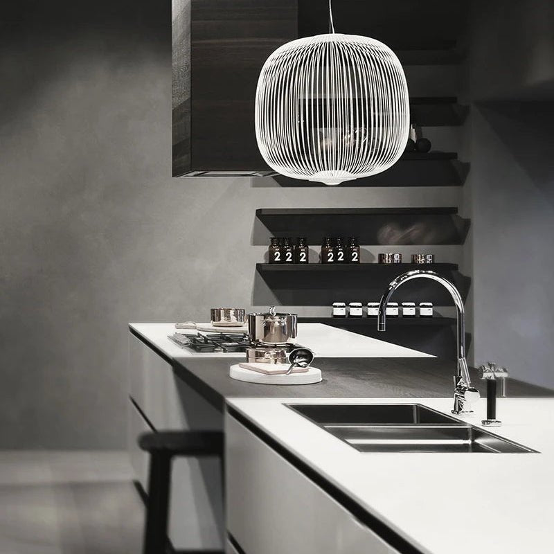 Suspension LED Aredeco Nordica | Design Scandinave en Métal