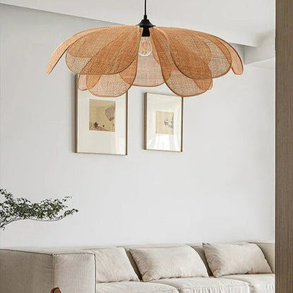 Suspension Japonaise en Rotin Tressé à la Main | Sakura