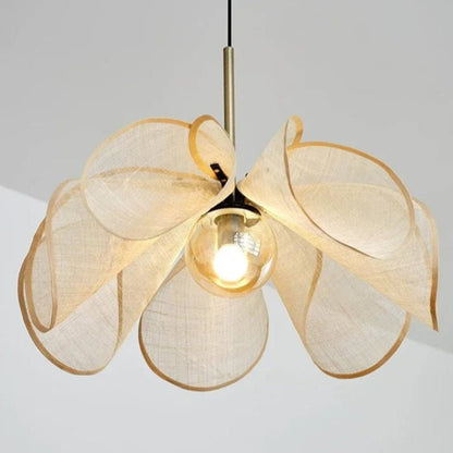 Suspension Japonaise Vintage en Tissu  | Kumo