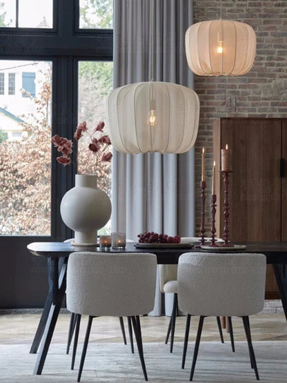 Suspension Luminaria Moderne en Tissu | Design Minimaliste