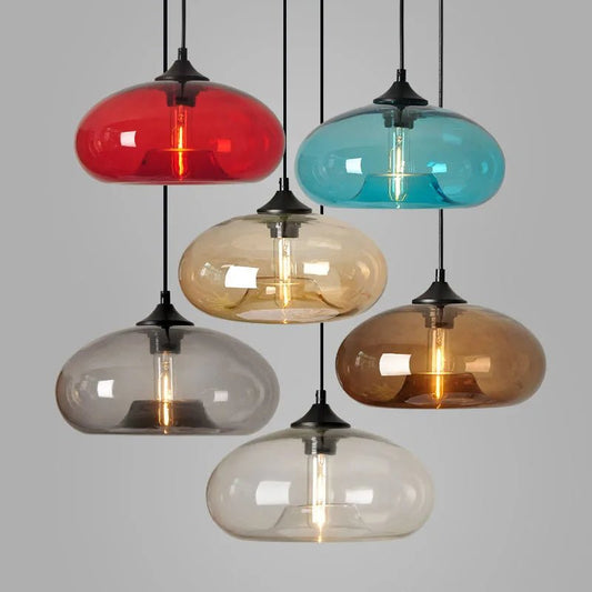 Suspension en Verre Aurora | Design Nordique Moderne & Élégant