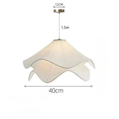 Suspension LED en Soie Véritable | Soa