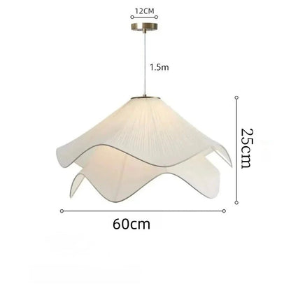 Suspension LED en Soie Véritable | Soa