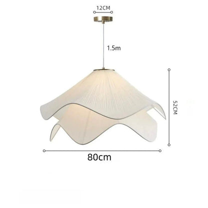 Suspension LED en Soie Véritable | Soa