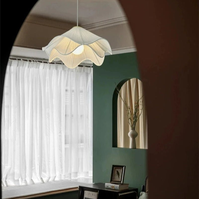 Suspension LED en Soie Véritable | Soa