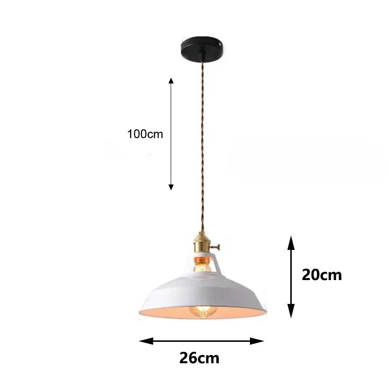 Suspension LED Vintage Colorée | Orélia