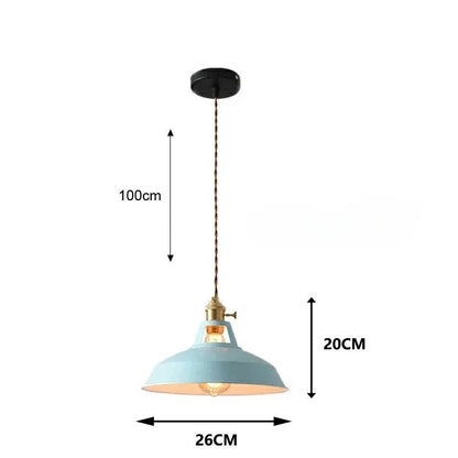 Suspension LED Vintage Colorée | Orélia