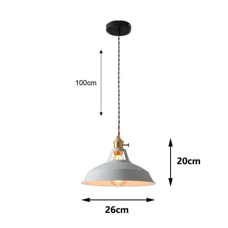 Suspension LED Vintage Colorée | Orélia