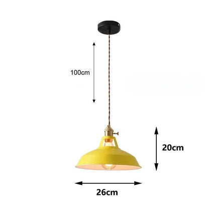 Suspension LED Vintage Colorée | Orélia