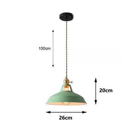 Suspension LED Vintage Colorée | Orélia