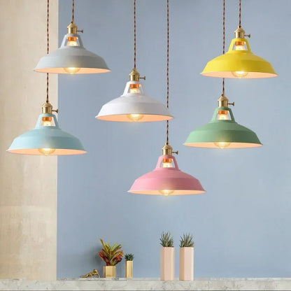 Suspension LED Vintage Colorée | Orélia