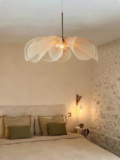 Suspension Japonaise Vintage en Tissu  | Kumo